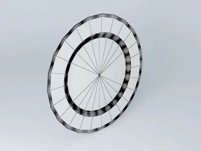 TITANIC 1st Class Gold Dinner Plate Relic Free 3D model