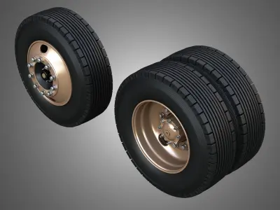 Markos Special Wheels and Tires MSWT -2 3D model