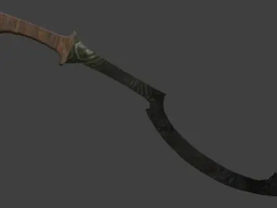 Khopesh sword 3D model