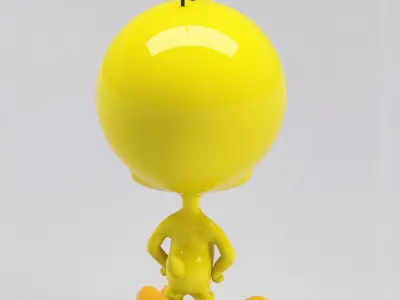 Tweety bird Free 3D model