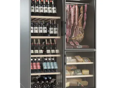 Calice wine fridge 3D model