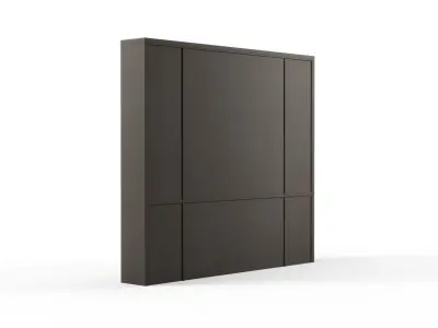 Modern Office High Cabinet File For Director  Free 3D model