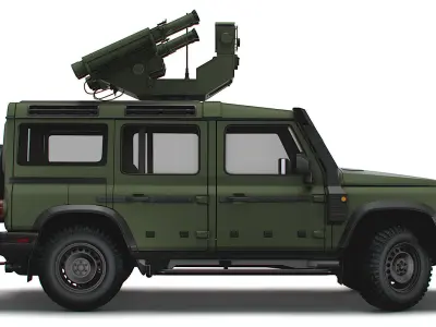 INEOS Grenadier Trialmaster Starstreak 2022 3D model