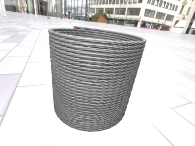 Power Cable 3 - Object 070 Low-poly 3D model