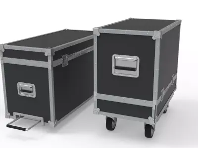 Flightcase Lighting Case 3D model