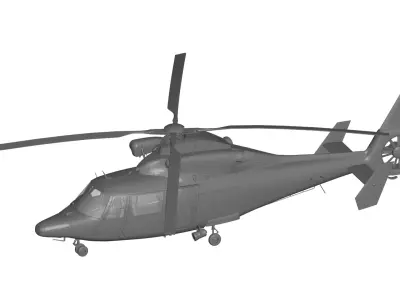 Eurocopter AS-365 3D model