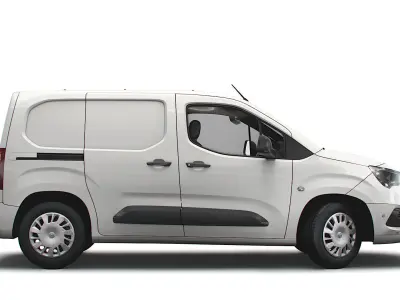 Opel E Combo SWB Limited Edition Van 2022 3D model