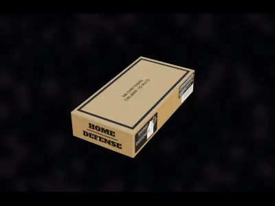 NZ SMG 45 ACP Ammo Low-poly 3D model