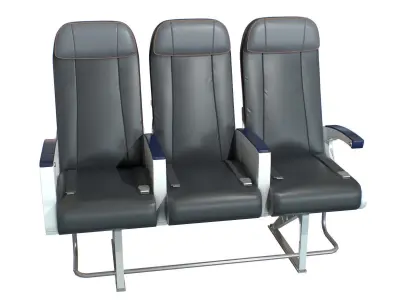 Airplane Economic Seat 3D model