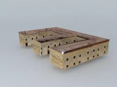 Casas Reales Museum Santo Domingo Free 3D model