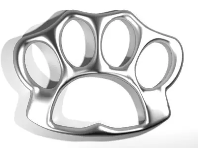 Brass Knuckle - Type 1 3D model