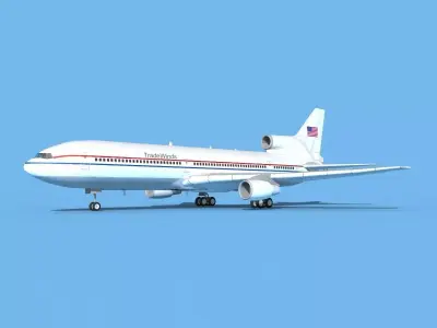 Lockheed L1011 Tradewinds 3D model