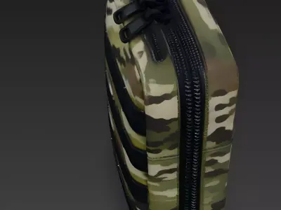 Tactical Military IFAK Pouch 3D Model Low-poly 3D model