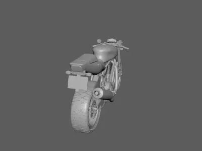 suzuki street fighter 3D model