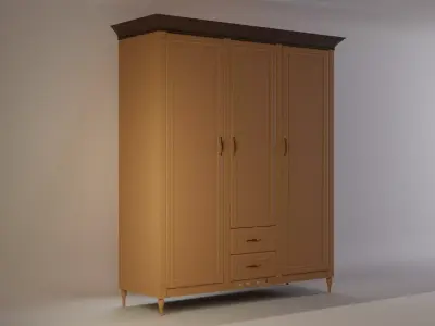 Wardrobe armoire Free 3D model