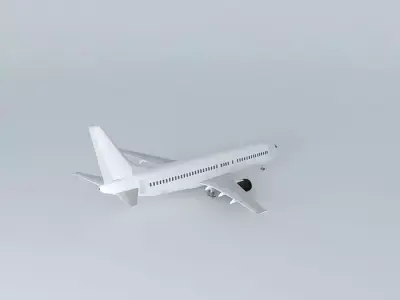 Boeing 737-800 Template Free 3D model