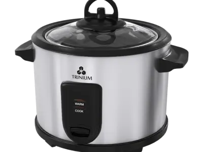  Rice Cooker Model, Black &amp; Silver 