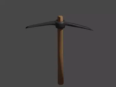 Pickaxe axe Free 3D model