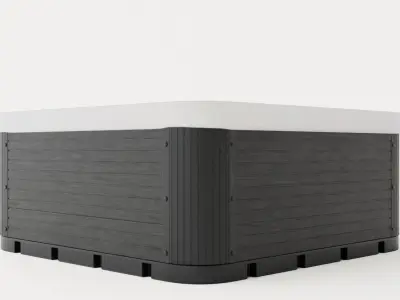 Nessus Spa 42 Jets 5 People Free Shipping For Outdoor Low-poly 3D model