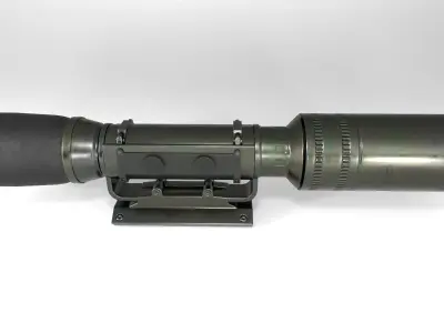 Sniper Optic game - ready Low-poly 3D model