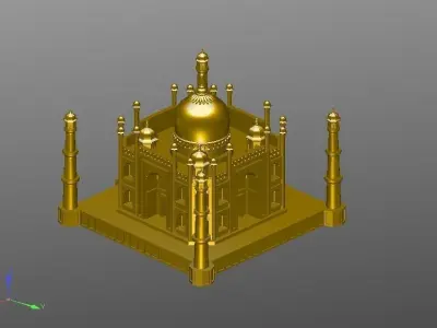 tajmahal taj mahal Free 3D model