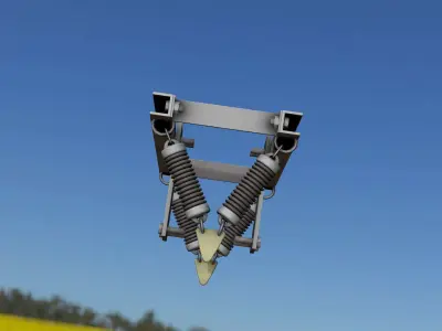 Electricity Poles Insulators 8 - Object 112 Low-poly 3D model