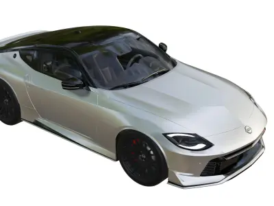 Nissan Z NISMO 2024 Low-poly 3D model