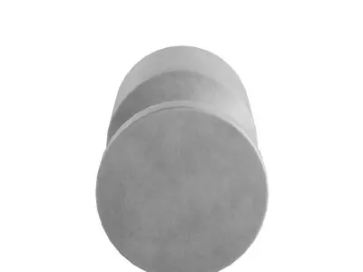 Concrete Side Table Free 3D model