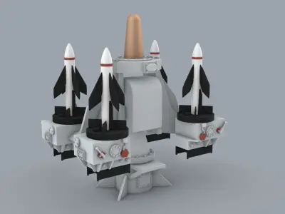 GWS24 Sea Cat 3D model