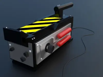 Free Ghost Busters Trap Free low-poly 3D model