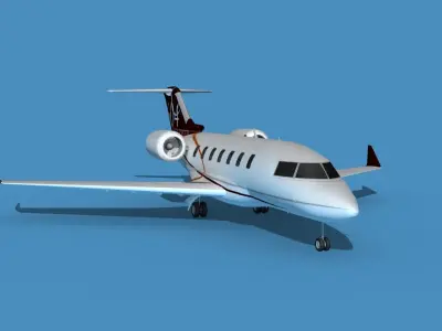 Bombardier CL-604 Challenger V01 3D model