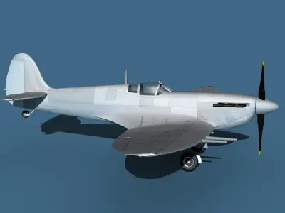 Supermarine Spitfire MkVI V00 3D model