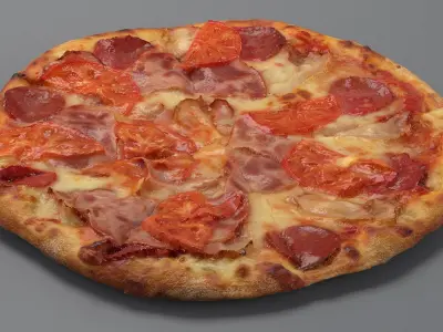 Complete Pizzas Bundle 3D model