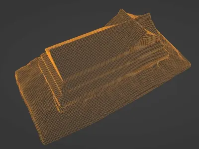 Tomb Grave Stone Sarcophagus Cemetery Graveyard Asset Photo-Scan Low-poly 3D model