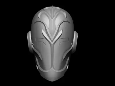 Jedi Temple Guard Mask 3d digital download 3D print model