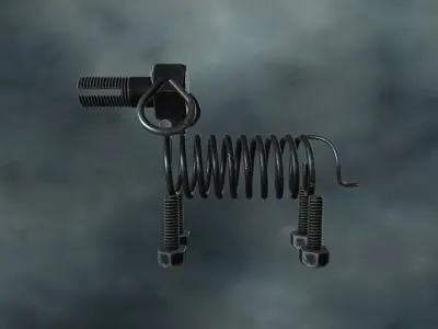 DOGR-002 Dog Parts 3D model