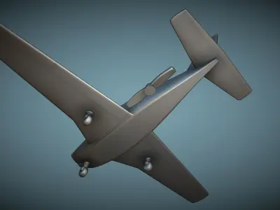 Piper PA-24 Comanche - 3D Printable Model 3D print model