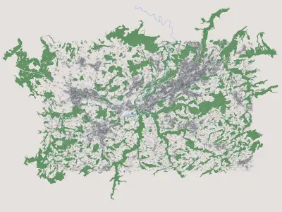 St Gallen City Switzerland 3D model