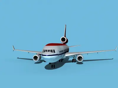 McDonnell Douglas MD-11 Northwest 3D model