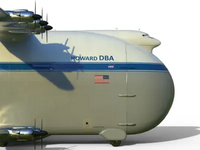 Howard DH-100 DBA 3D model