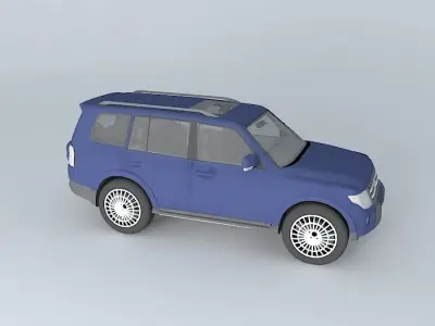 Mitsubishi Pajero 3.8 V6 Free 3D model