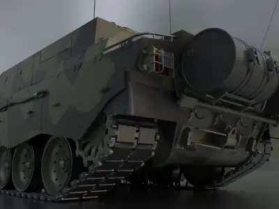 Challenger 3 MBT 3D model