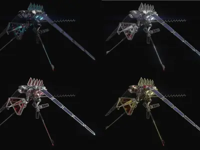 Vulture Spy Satellite 3D model