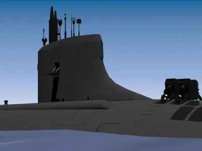 Virginia Class  sub model 3D model