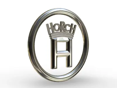 horch logo 3D model