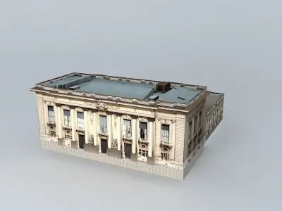 Piratini Palace Free 3D model