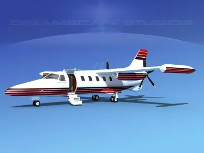 Dreamscape AF-46 Turbo Star Executive V12 3D model