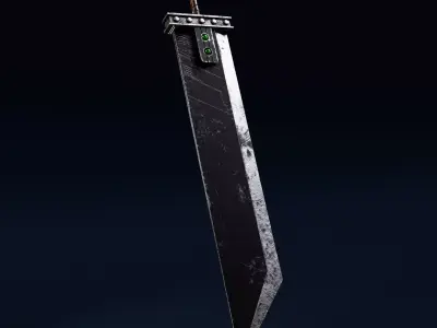 Buster Sword 3D model