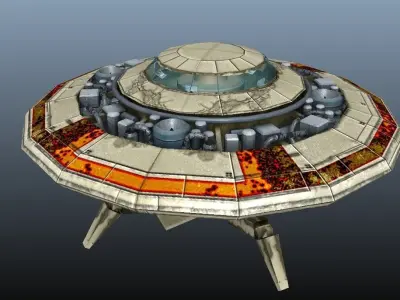 FLYING SAUCER 3D model buy