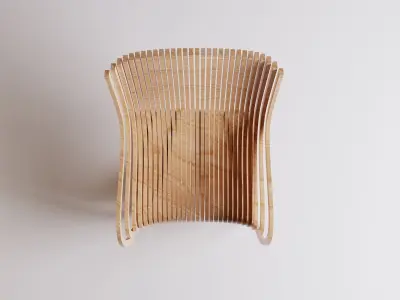 Parametric Chair 3D model